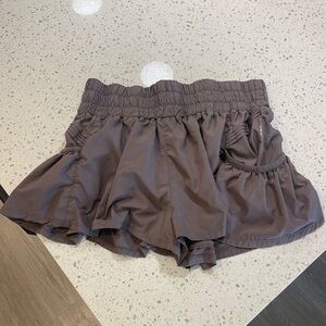 Free People movement “get your flirt on” shorts. Size small.
